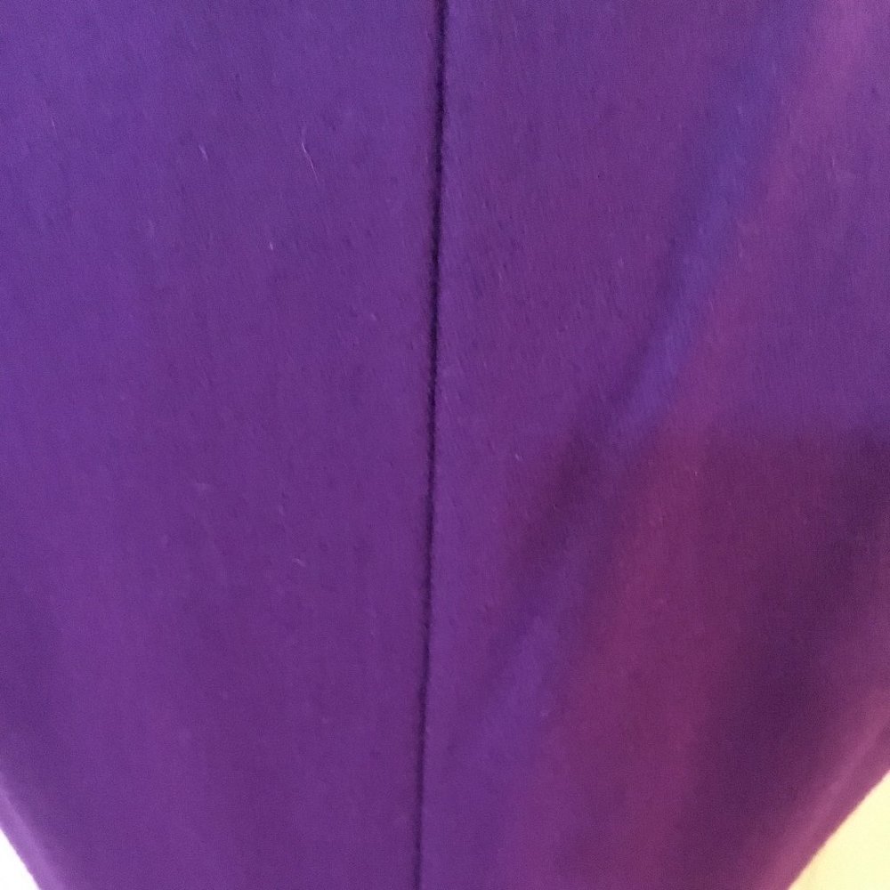 Roni Deep Purple Wool Dress - Picture 11 of 13
